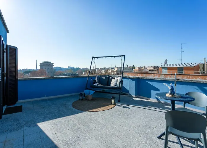 Apartamento Sky Terrace - Panoramic View Near Trastevere - Homes Roma
