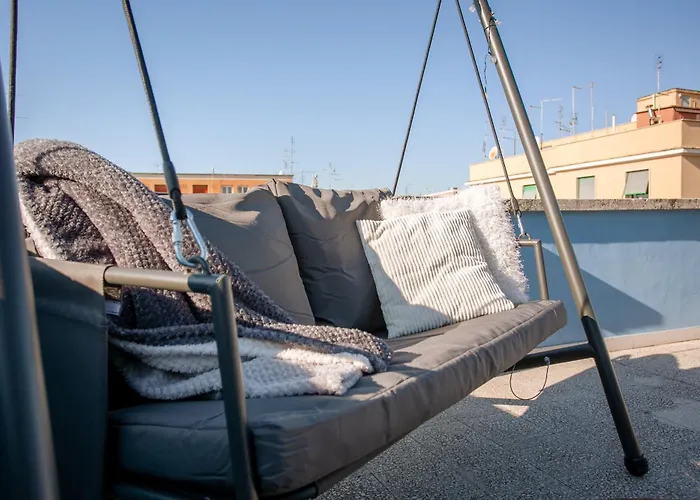 Sky Terrace - Panoramic View Near Trastevere - Homes Apartamento