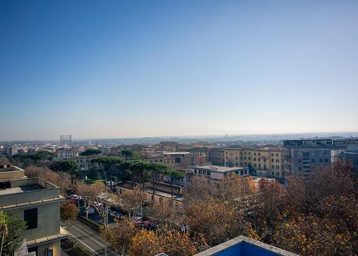 Sky Terrace - Panoramic View Near Trastevere - Homes Apartamento Roma
